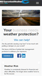 Mobile Screenshot of guaranteedweather.com